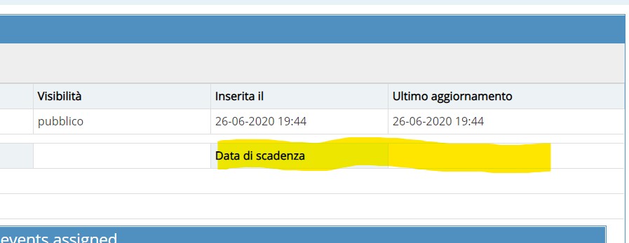 view page due date without value