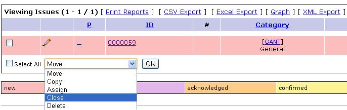 ReculCall is not working when we select the issue from VIEW ISSUES and change its status directly