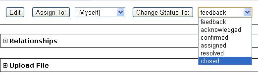 ReculCall is working only when we open the issue and change its status